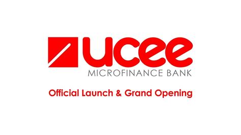 Ucee Microfinance Bank Launch YouTube