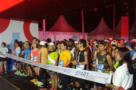 Jakarta Marathon 2023 Resmi Dimulai 10 Ribu Pelari Ramaikan 4 Nomor