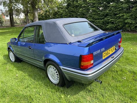 1990 Escort Xr3i Convertible Limited Edition Car Now Sold For Sale