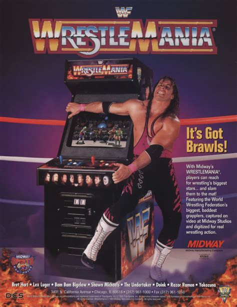 Wwf Wrestlemania The Arcade Game Game Museum