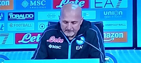 Spalletti La Squadra Pronta Ecco Cosa Vi Dico La Voce Del Vesuvio