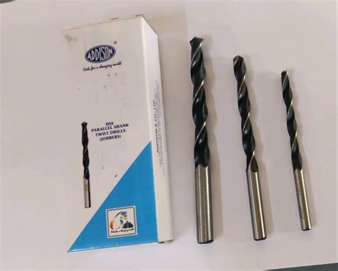 High Speed Steel Addison Hss Parallel Shank Twist Drills Bit For Metal