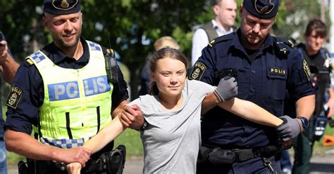 Greta Thunberg Fined After Blocking Port Traffic - Overpasses For America