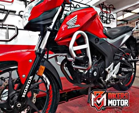 Defensa Slider Deportivo Honda Cb F Cb R Acero Inoxidab Env O Gratis