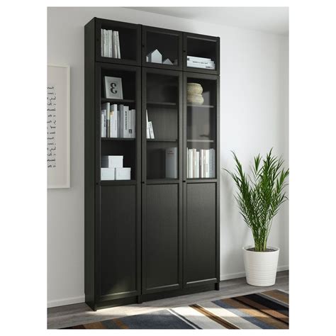 15 Ideas Of Black Bookcases With Doors