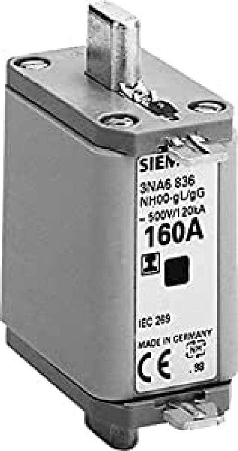 Siemens Na Lv Hrc Fuse Link Nh In A Gg Un Ac V Un