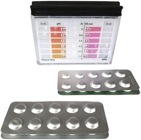 Steinbach Testkit für pH Wert und freies Chlor inkl 2x 10 Tabletten