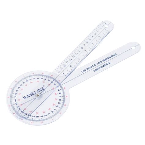 Baseline Plastic 360º ISOM Goniometer 12" - 1005900 - W50177 - Baseline ...