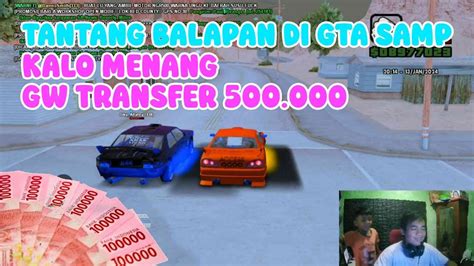 Balapan Di Gta Samp Roleplay Yang Menang Gw Kasih Uang Youtube