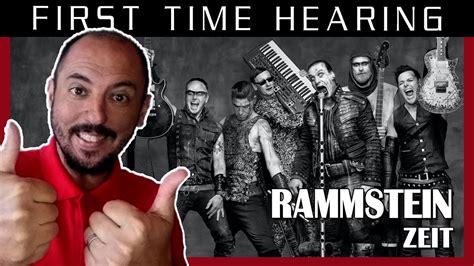 FIRST TIME HEARING ZEIT RAMMSTEIN REACTION YouTube