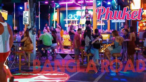 Bangla Road Patong Beach Nightlife Tour Phuket September 2022 YouTube