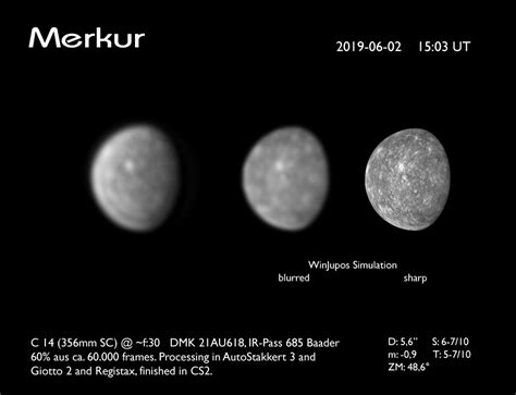 Merkur 2. Juni | Astronomie.de - Der Treffpunkt für Astronomie