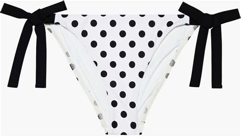 Zimmermann Separates Sculpt Bow Detailed Polka Dot Low Rise Bikini