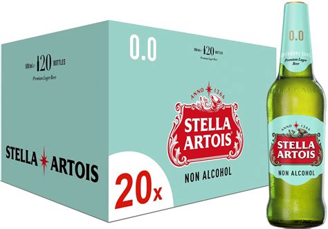Безалкогольное пиво "Stella Artois Non Alcohol"светлое пастеризованное ...