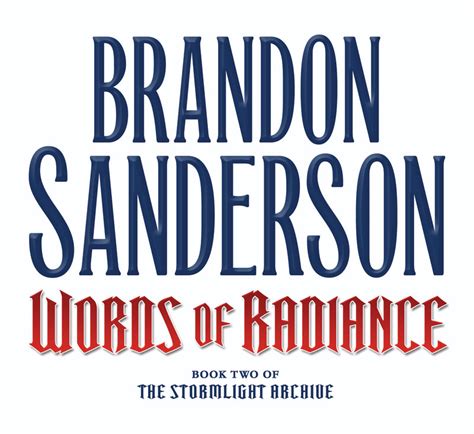 The Wertzone Brandon Sanderson Update On Words Of Radiance