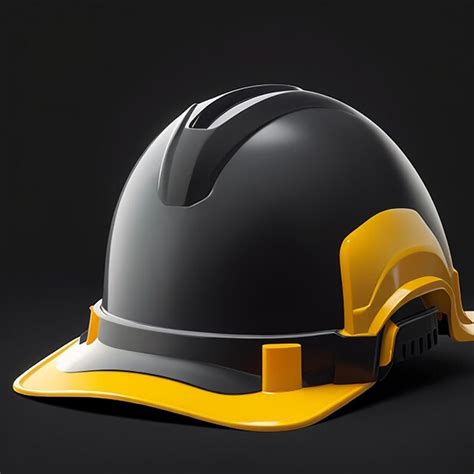 Casco de seguridad laboral en la construcción Foto Premium