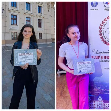 Dou Eleve De La Colegiul Spiru Haret Premiate La Nivel Na Ional