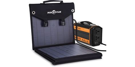 ROCKPALS 60W Portable Solar Panel