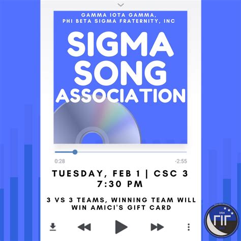 Sigma Song Association | Mercer Events