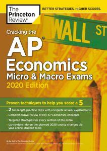 PDF Cracking The AP Economics Micro Macro Exam 2020 Edition Shop