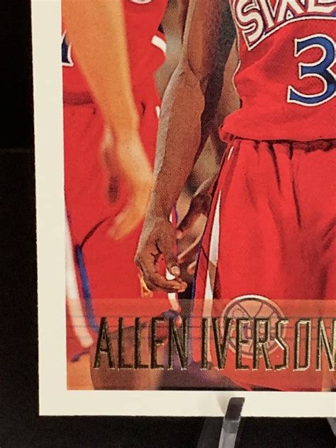 Topps Allen Iverson Rookie No Philadelphia Ers Mint