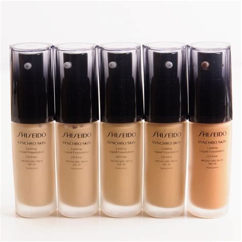 Shiseido Synchro Skin Lasting Liquid Foundation Shiseido Synchro Skin ...