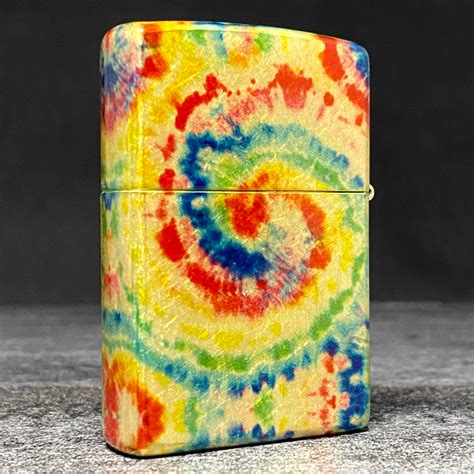 Exclusive Zippo Lighter Rileys 66 Tie Dye 540 Fusion Rileys 66 Llc