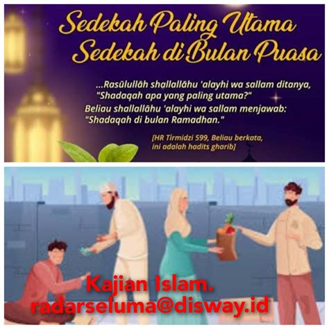 Keutamaan Bersedekah Di Bulan Suci Ramadhan Allah Melipatgandakan