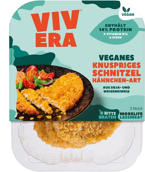 Vivera Veganes Knuspriges Schnitzel H Hnchen Art Escalope V Gane G