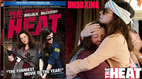 The Heat 2013 Blu Ray Review And Unboxing Sandra Bullock Melissa