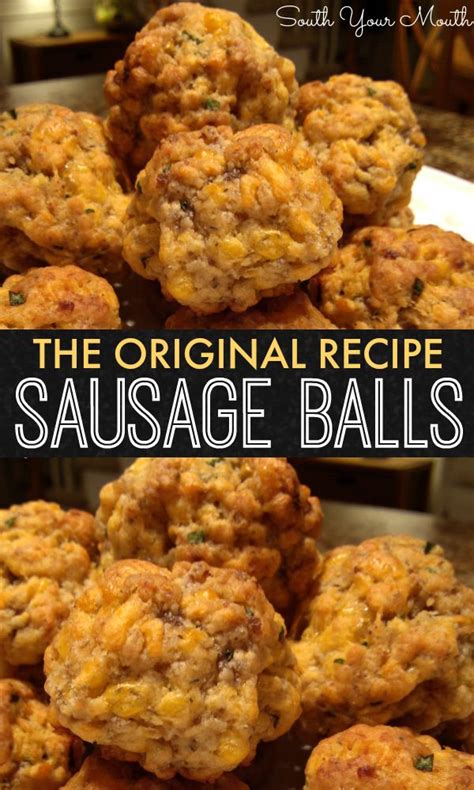 Easy Sausage Cheese Balls Recipe - newbritawaterchiller