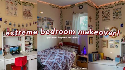 Extreme ROOM MAKEOVER Transformation Pinterest Inspired Aesthetic