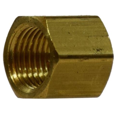 Cws Brass 3 8 Barstock Cap Pipe Fitting Car Wash Superstore