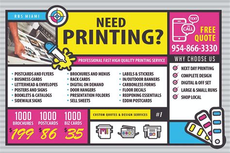 Printing Services Design