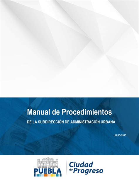 Pdf Manual De Procedimientos · El Manual De Procedimientos Da A Conocer Los Procesos Que Están