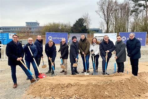 Spatenstich Schülerwohnheim Bad Neustadt a d Saale BAURCONSULT