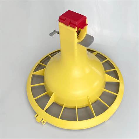 Automatic Broiler Chicken Poultry Feeding Pan For Feeding Line Auger