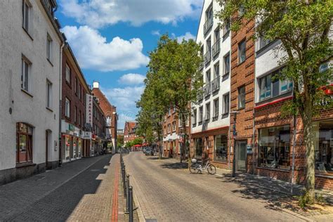 WESEL, GERMANY - May 19th, 2022: Streets of Wesel, the Town in ...