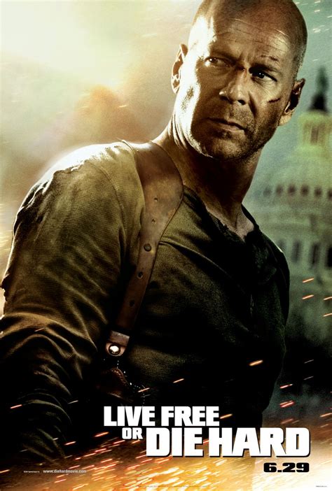 Live Free or Die Hard (#1 of 4): Extra Large Movie Poster Image - IMP ...