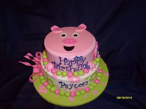 Little Piggy Cake - CakeCentral.com