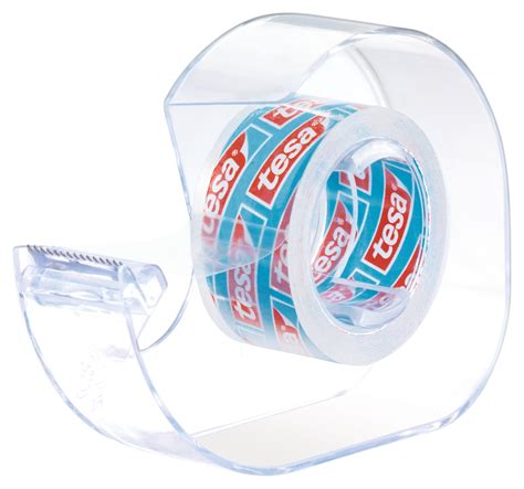 Adhesive Tape TESA FILM Crystal Transparent 19mm X 10m Dispenser