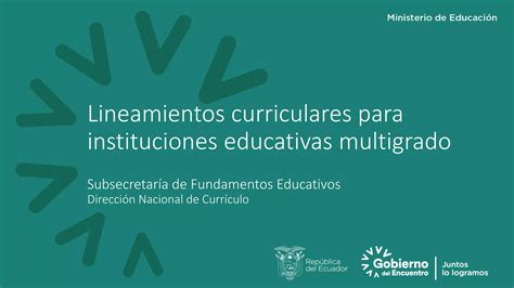 Ppt Lineamientos Curriculares Multigrado Version Final Ms Ppt