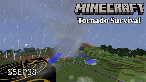 Minecraft Tornado Survival Localized Weather Mod S5Ep38 Continuing