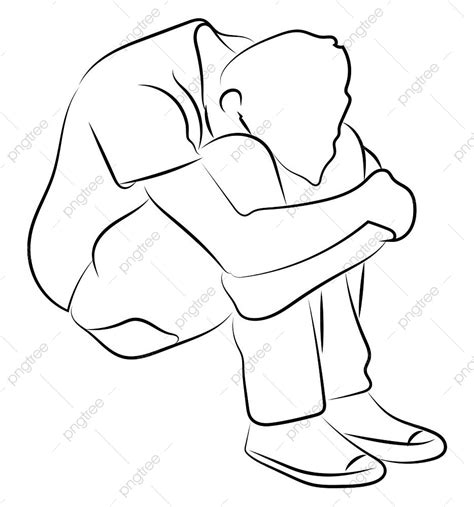 Depression Sketch Png Vector Psd And Clipart With Transparent