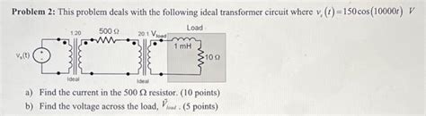 Solved Problem 2 This Problem Deals With The Following Chegg