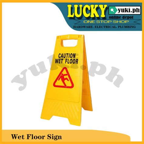 Caution Sign Wet Floor Signage Lazada Ph