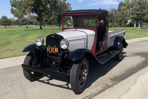 No Reserve 36 Years Owned 1931 Ford Model Aa Flatbed Truck For Sale On Bat Auctions Sold For