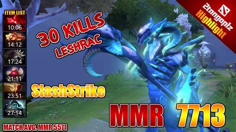 Dota Highlight Abacstrike Leshrac Mmr Youtube