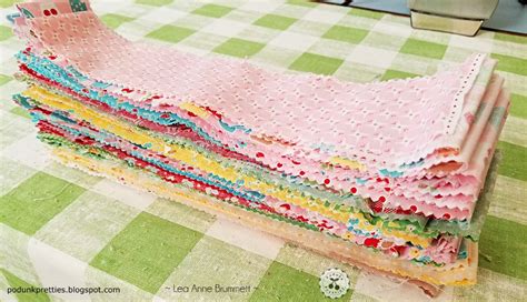 Podunk Pretties Quilting: ~ Jelly Roll Rug Tips