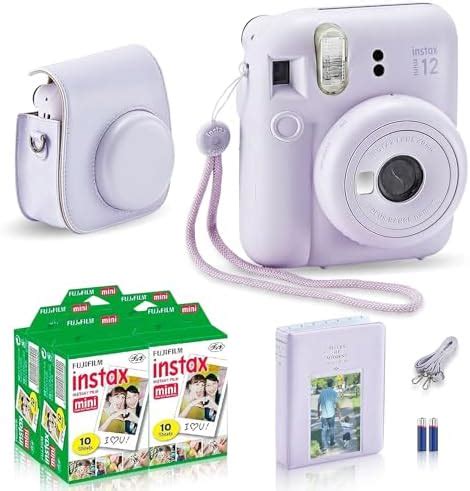 Cámara instantánea Fujifilm Instax Mini 12 paquete de accesorios